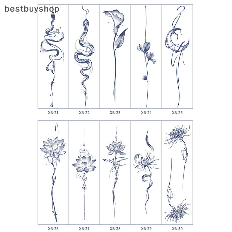 Bestbuy Miếng Dán Hình Xăm Tạm Thời Lasg Bán Vĩnh Viễn Tự Nhiên Cho Nam Và Nữ YHN