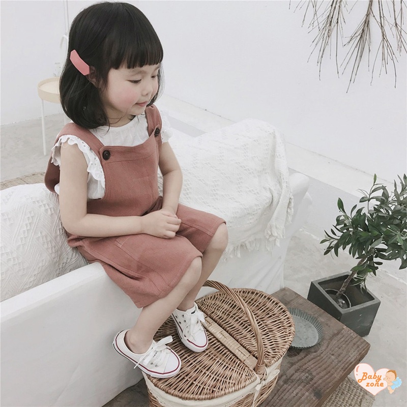 Quần Dài Chất Liệu Cotton Màu Trơn Thời Trang Xuân Hè Cho Bé Gái