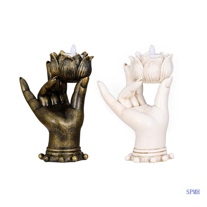 Giá Đỡ Nến Hình Người Tập Yoga Bằng Kim Loại Độc Đáo Trang Trí Nhà Cửa