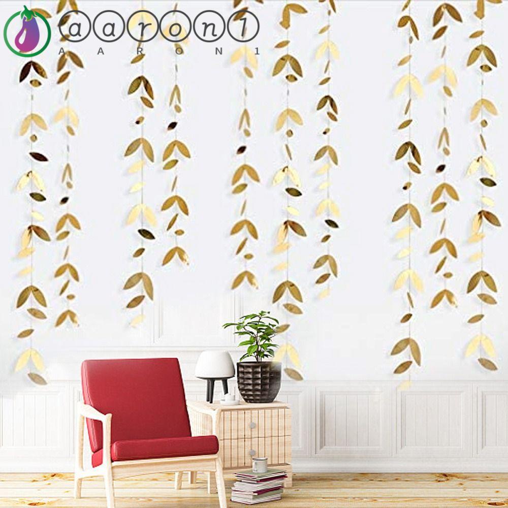 1 Lá Cây Treo Tường Trang Trí Tiệc Cưới / Sinh Nhật Bền Bỉ Tái Sử Dụng Được