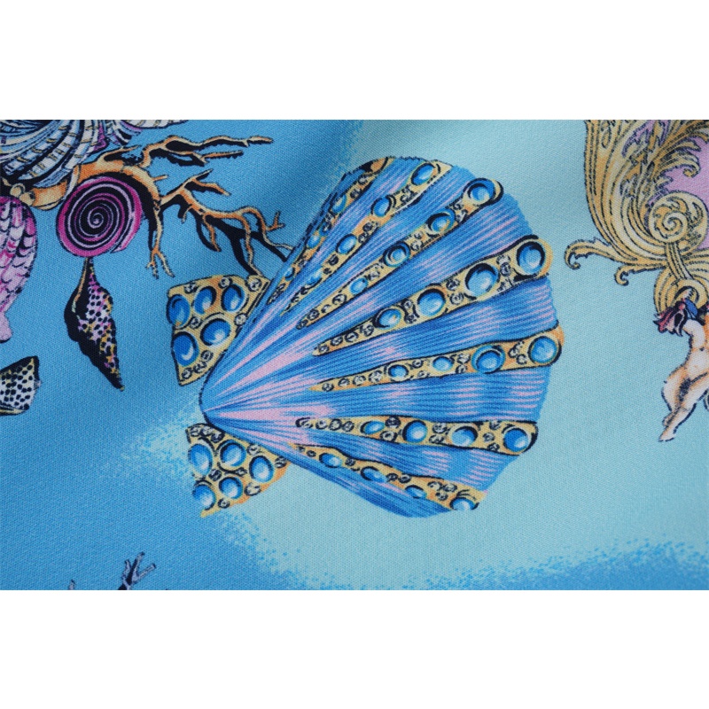 Quần Short Đi Biển In Họa Tiết Cổ Điển Hợp Thời Trang