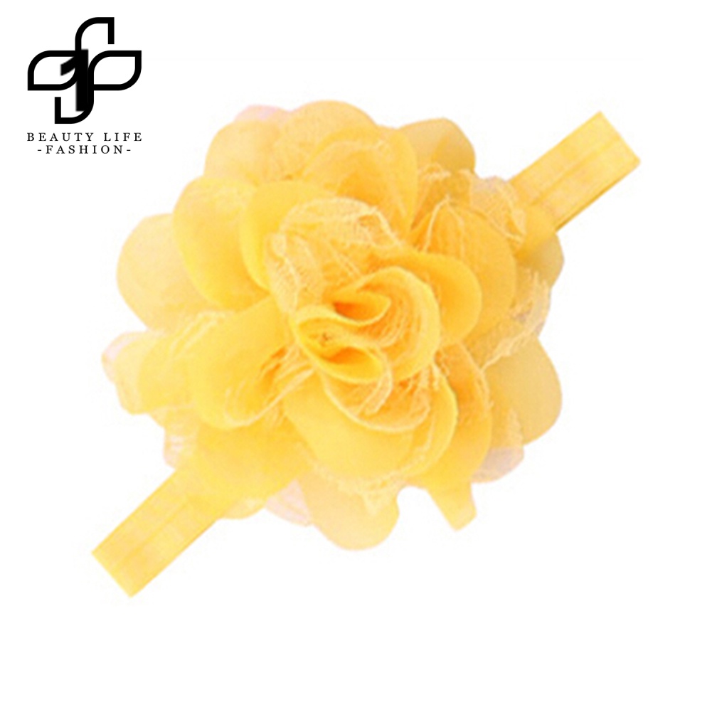 Băng Đô Hoa Co Giãn Dễ Thương Cho Bé Gái