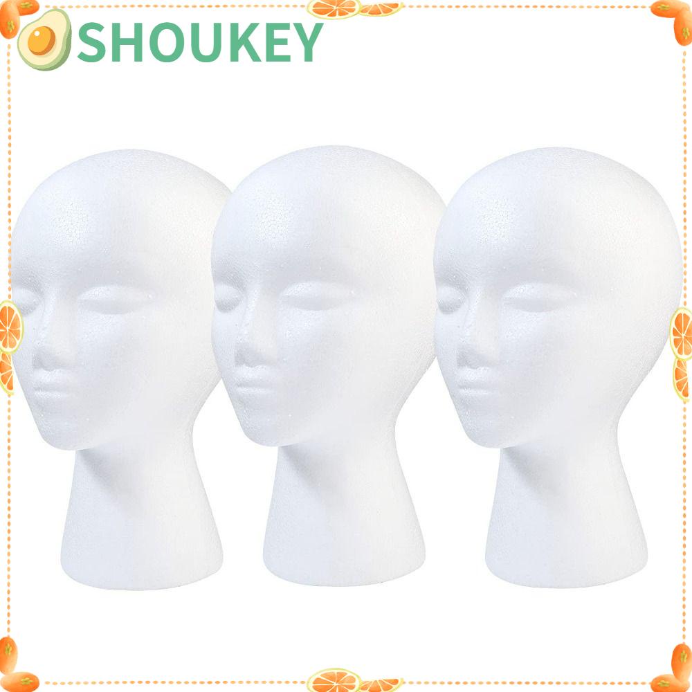 Mô Hình Đầu Nhân Vật SHOUKEY Có Giá Đỡ Trưng Bày Tóc Giả