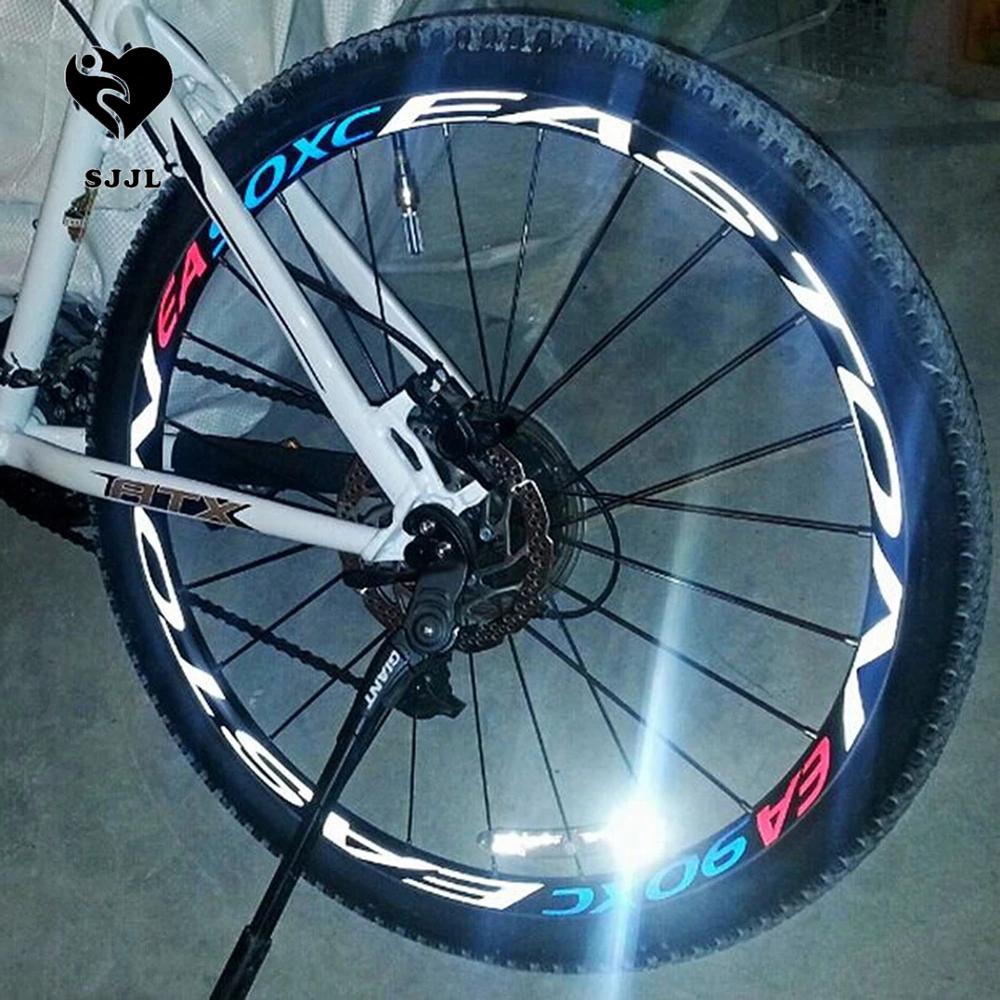 Đề can vành bánh xe SJJL nhiều màu sắc trang trí xe đạp leo núi