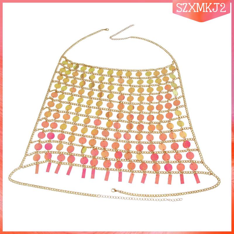 [szxmkj2] Dây Xích Đeo Cơ Thể Có Thể Điều Chỉnh Trang Sức Đi Bơi / Lễ Hội Dành Cho Bạn Nữ