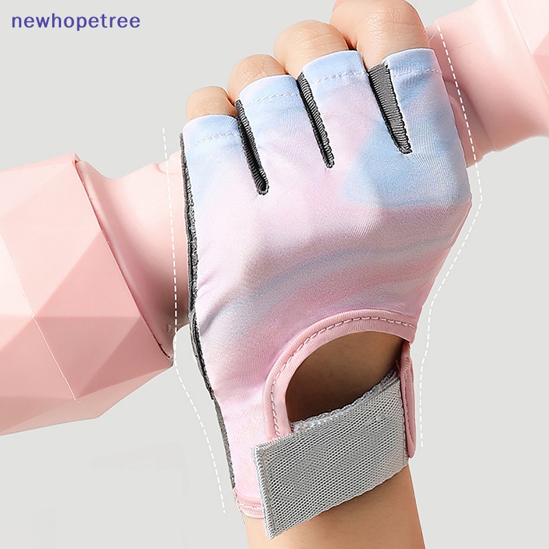 1 Đôi Găng Tay Thể Thao Hở Ngón Chống Trượt Tiện Lợi