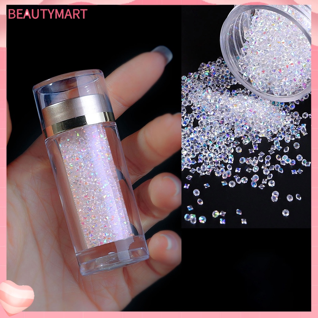 1 Lọ Đá Quý Mini Sang Trọng Trang Trí Móng Tay