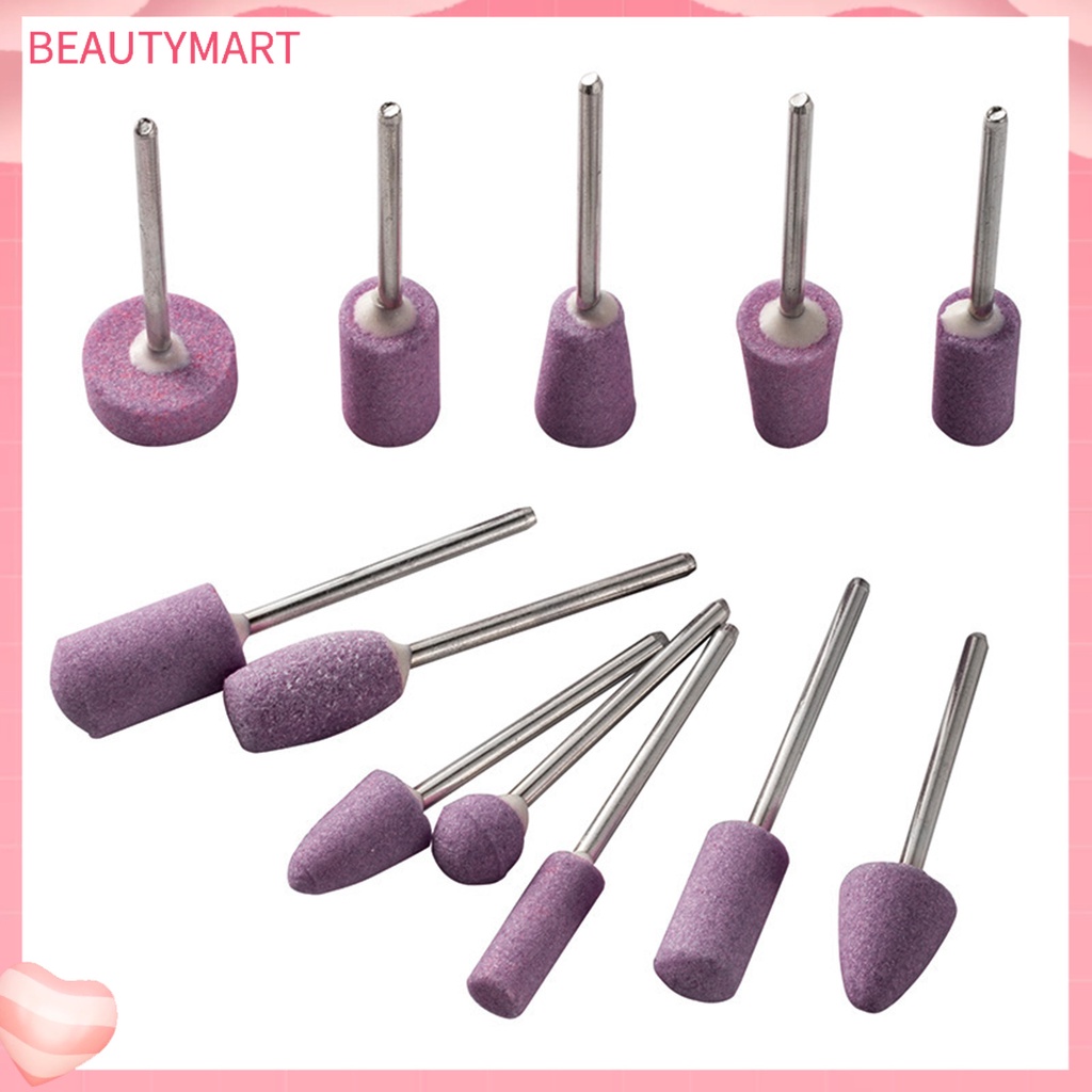 Set 12 Đầu Mài Móng Tay Hình Bánh Xe Độc Đáo