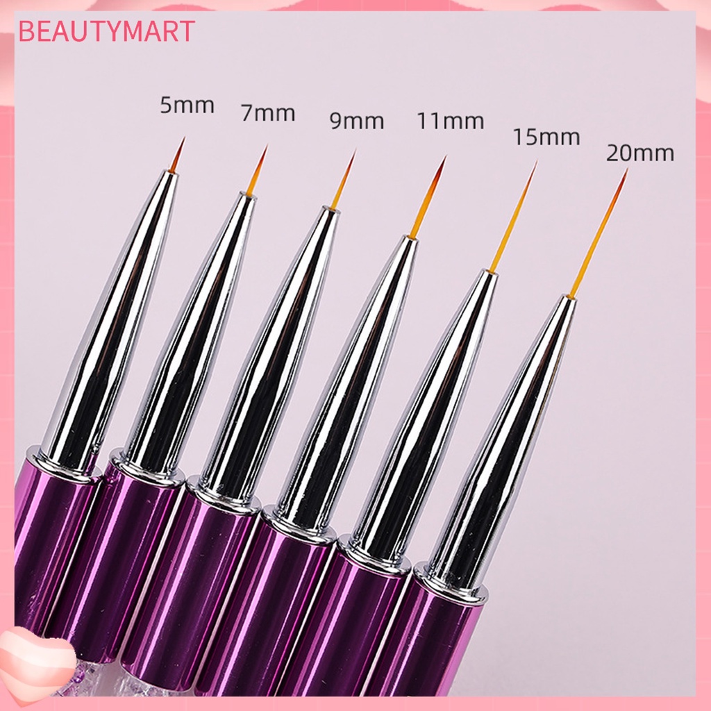 Cọ Vẽ Trang Trí Móng Tay Với Vỏ Đựng Thiết Kế Tiện Dụng