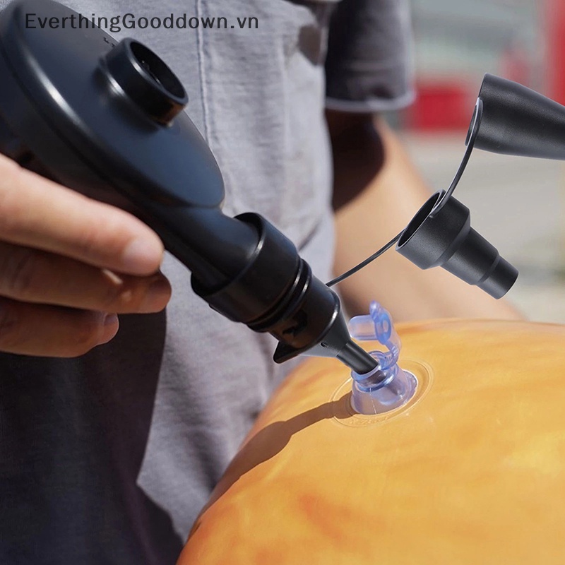 Đầu Vòi Bơm Hơi 3 Kích Cỡ Màu Đen Thay Thế Tiện Dụng