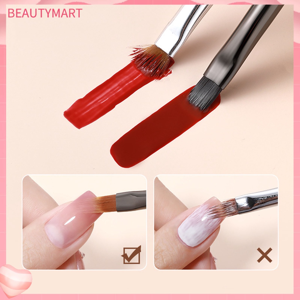 Cọ Vẽ Móng Tay Đầu Mềm Không Phai Màu Có Thể Tái Sử Dụng