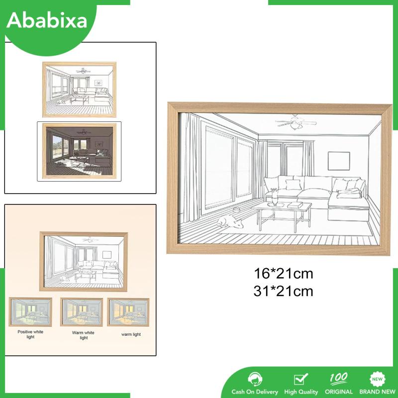 Khung Ảnh Có Đèn LED 3 Màu Tùy Chỉnh Trang Trí Nhà Cửa / Văn Phòng / Tiệc Tùng