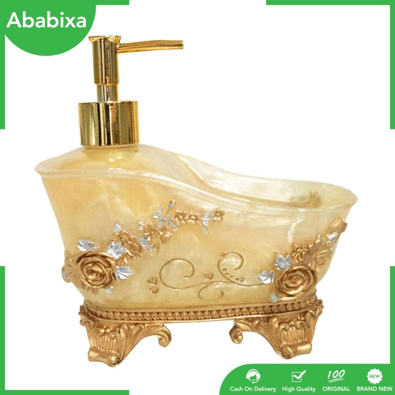 1 Bình Đựng Xà Phòng Rửa Tay Dạng Nhấn Bằng Nhựa Resin