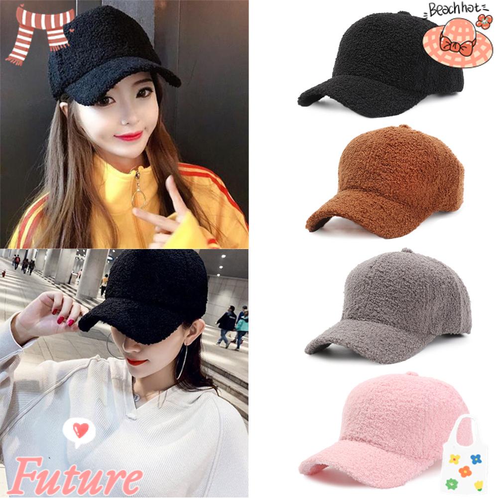 Mũ Lưỡi Trai Thể Thao Dày Dặn Giữ Ấm Mùa Đông Phong Cách Hip Hop Cá Tính