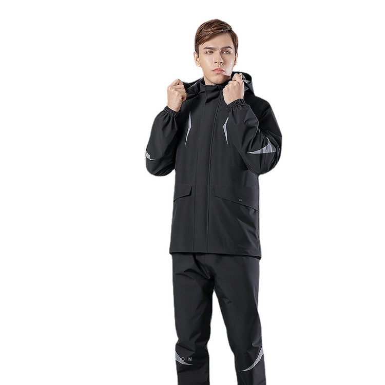 Bộ Quần Áo Mưa Phản Quang Thời Trang Cho Nam