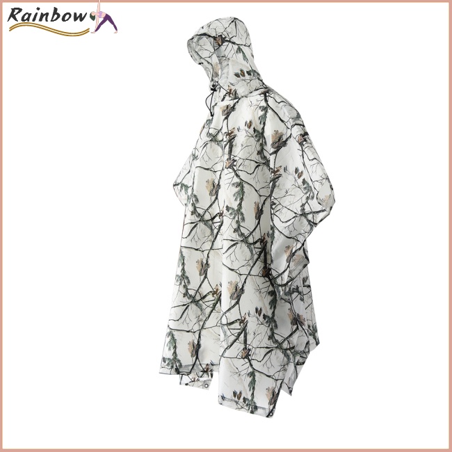 Áo Mưa Họa Tiết Rằn Ri Trọng Lượng Nhẹ Tùy Chỉnh Chống Thấm Nước Tiện Dụng Cho Chụp Ảnh Ngoài Trời