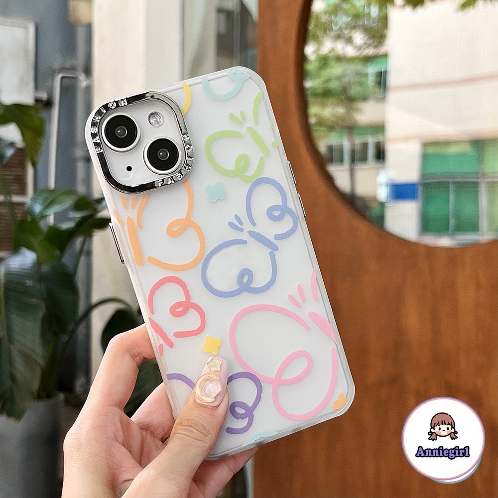 Ốp Điện Thoại TPU Mềm Siêu Mỏng Bề Mặt Nhám In Hình Bướm Cho IPhone 11 14 Pro Max 13 Pro Max 12 X XS XR 7 8 Plus