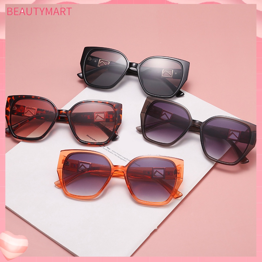 Kính Mát Oversize Chống Nắng Phong Cách Vintage Thời Trang Cho Nữ