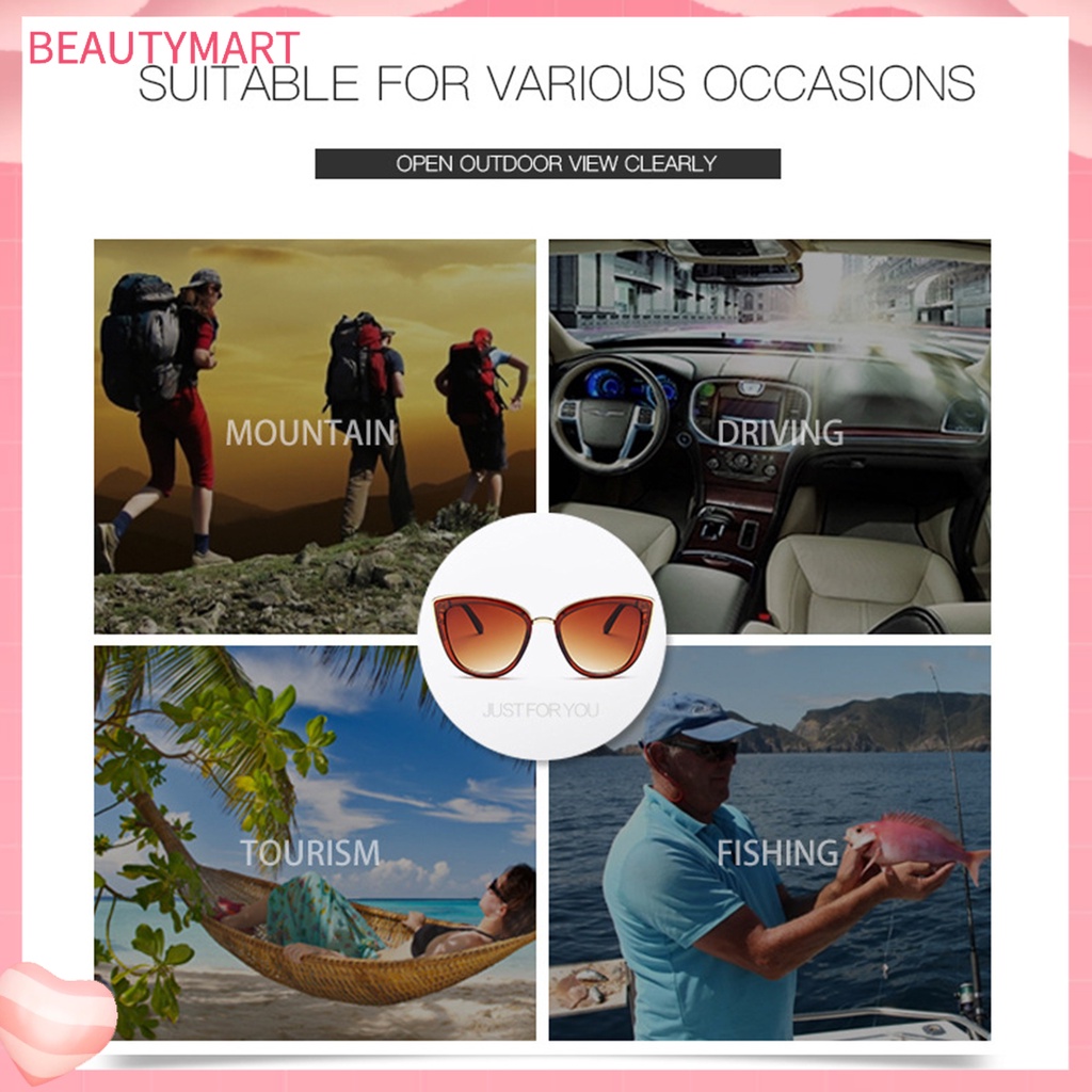 Kính Mát Gọng Mắt Mèo Dày In Họa Tiết Da Báo Kiểu Vintage Thời Trang Cho Nữ