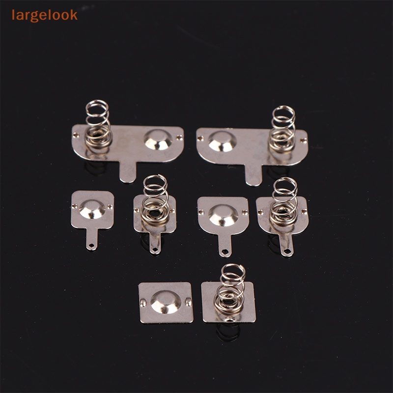 Set 10 Tấm Lò Xo 12 * 10 / 12MM Cực Âm 0.3MM Bằng Sắt + Niken Plag AA