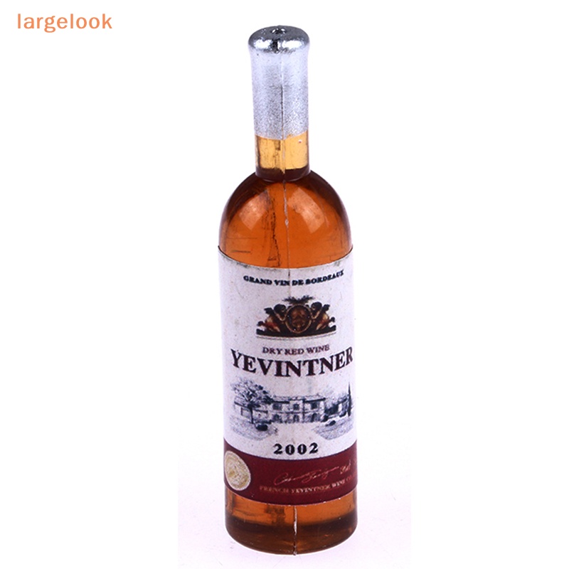 Set 5 Chai Rượu Mini Tỉ Lệ 1: 12 Dùng Trang Trí Nhà Búp Bê