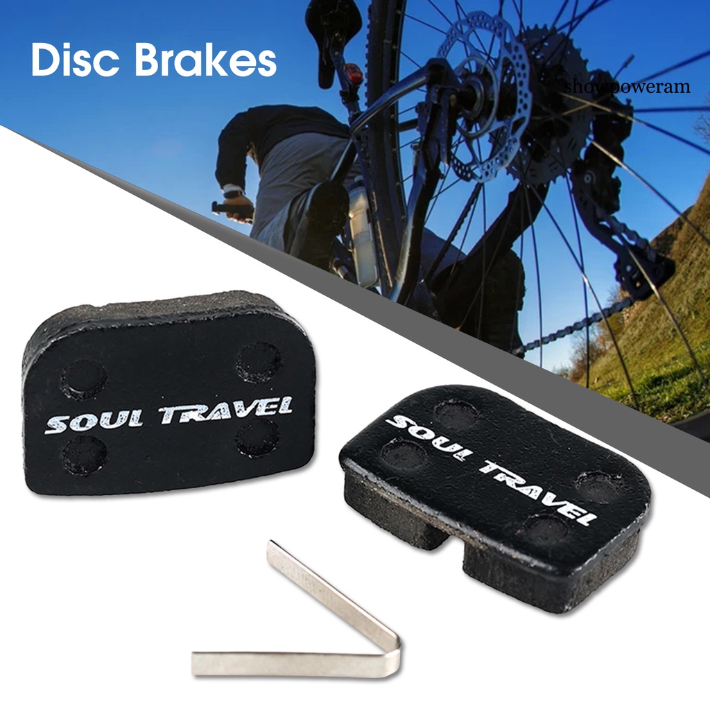 Set 1 Bộ Má Phanh Đĩa Cứng Giảm Tiếng Ồn Độ Bền Cao Cho Xe Đạp