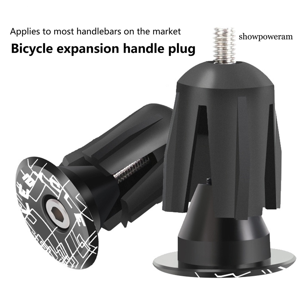 Set 2 Nắp Đậy Tay Lái Xe Đạp Chống Rơi Chịu Lực Cao Tiện Lợi