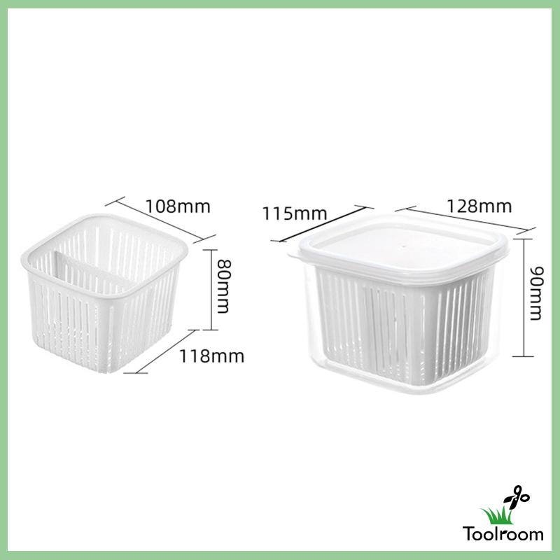 Hộp Đựng Thức Ăn Trong Suốt Đa Năng Có Thể Tái Sử Dụng Cho Ngăn Kéo Nhà Bếp