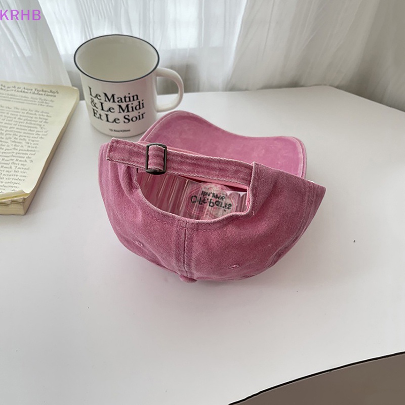 Mũ Lưỡi Trai Cotton Mềm Thêu Chữ Phong Cách Hip Hop Thời Trang Cho Nam Nữ Mới