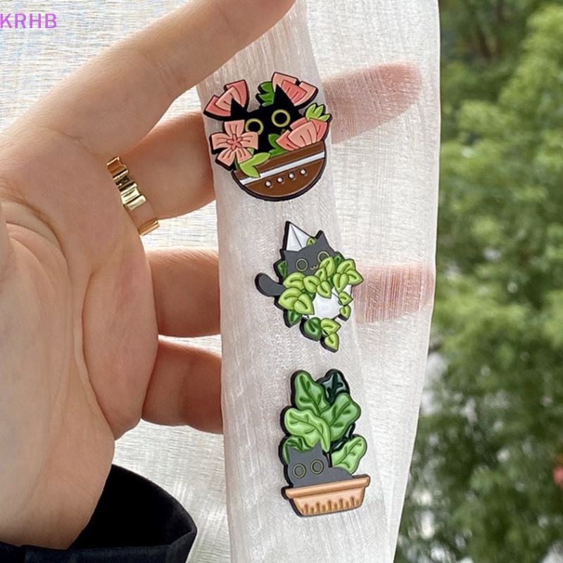 Huy Hiệu Cài Áo Hình Mèo Hoạt Hình Sáng Tạo Bằng Kim Loại Dành Cho Nam Nữ Mới