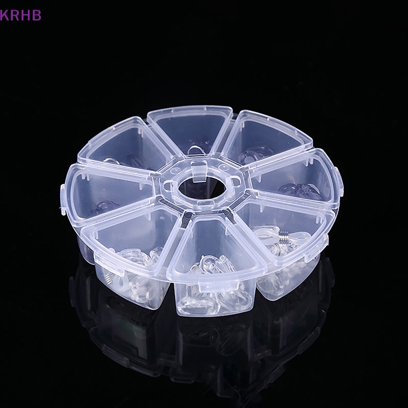 Hộp Đựng Trang Sức Bằng Nhựa Trong Suốt Chống Bụi Tiện Dụng Mới