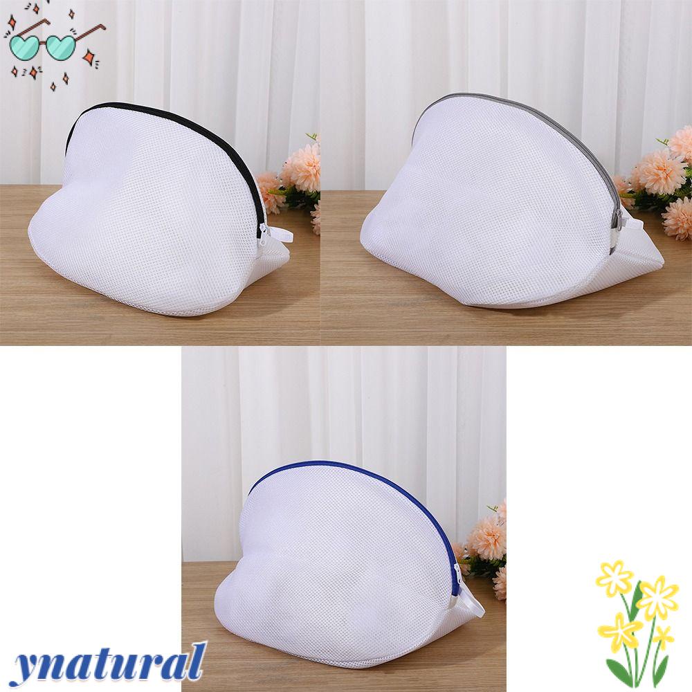 Set 2 Túi Lưới Giặt Giày Có Khóa Kéo Tiện Dụng