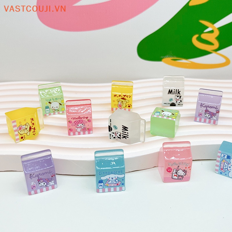 Bộ 2 Hộp Carton Sữa Huỳnh Quang Dùng Làm Trang Sức DIY