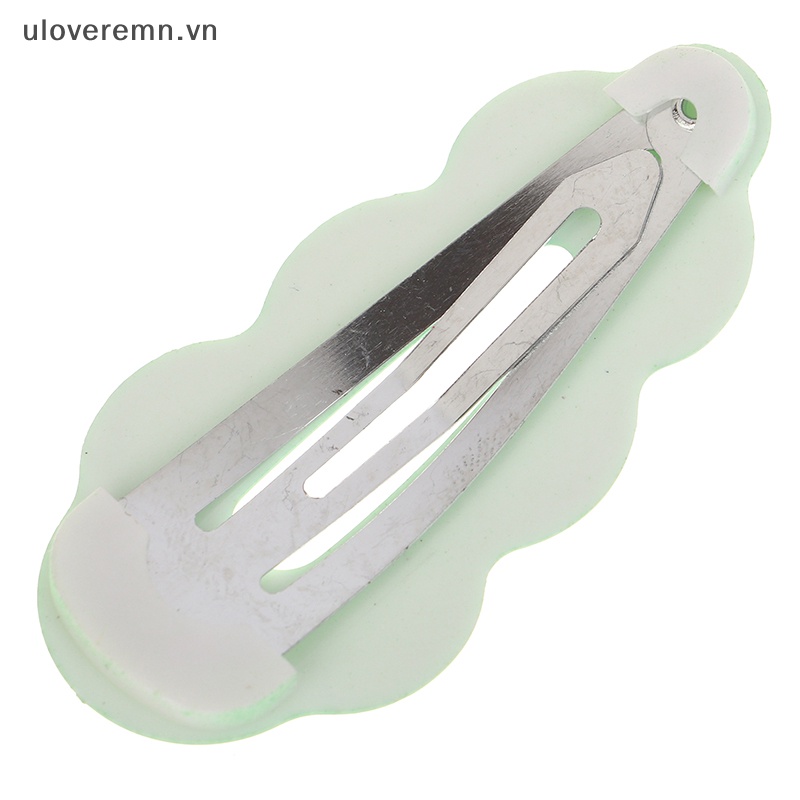 Bộ 10 Kẹp Tóc Màu Nhám Phong Cách Hàn Quốc Cho Nữ