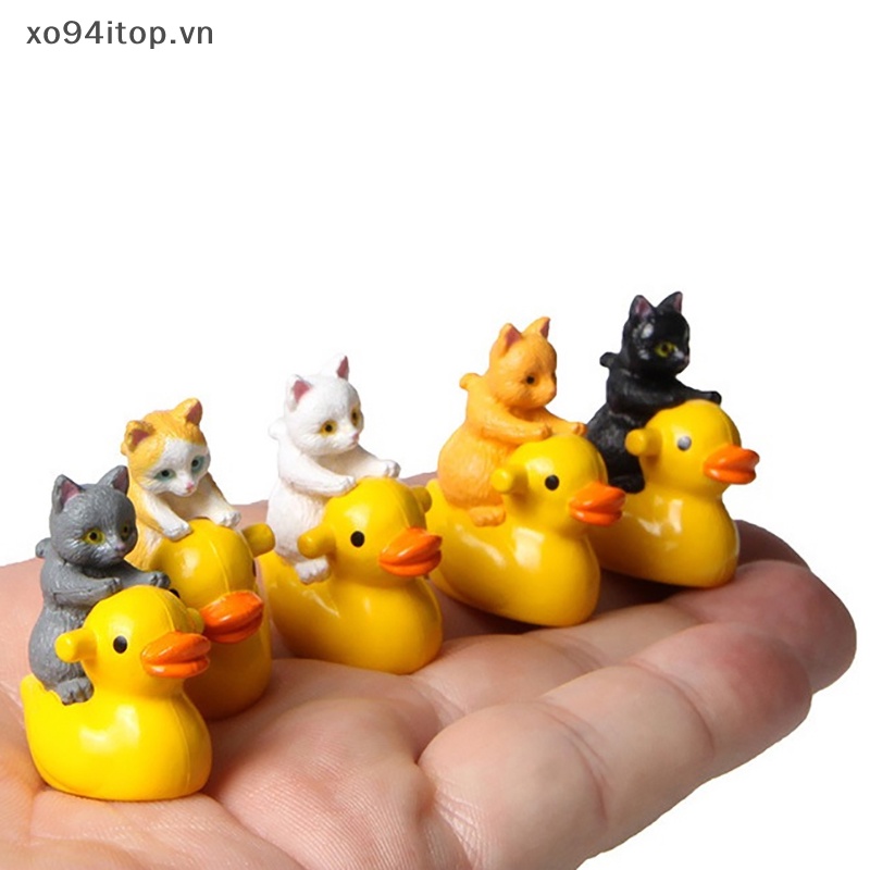 Mô Hình Vịt Vàng Nhỏ Xinh Trang Trí Nhà Cửa