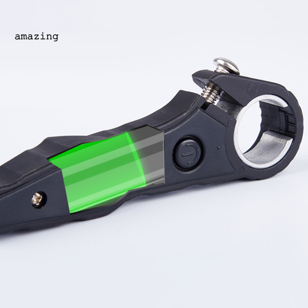 Set 2 Tay Lái Xe Đạp MTB Bằng Hợp Kim Nhôm Chống Gỉ Tích Hợp Đèn LED