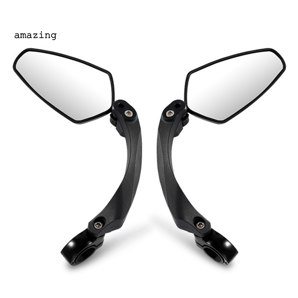 Gương Chiếu Hậu Góc Rộng Xoay 360 Độ Bằng Hợp Kim Nhôm Có Thể Điều Chỉnh Cho Xe Đạp