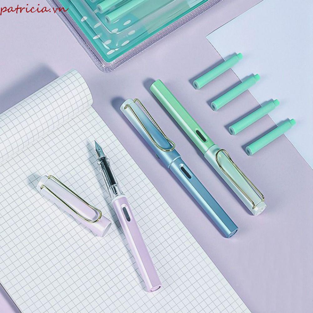 Bộ Bút Máy PATRICIA Màu Gradient Bền Bỉ Chỉnh Sửa Tư Thế Thời Thượng Cho Văn Phòng / Trường Học