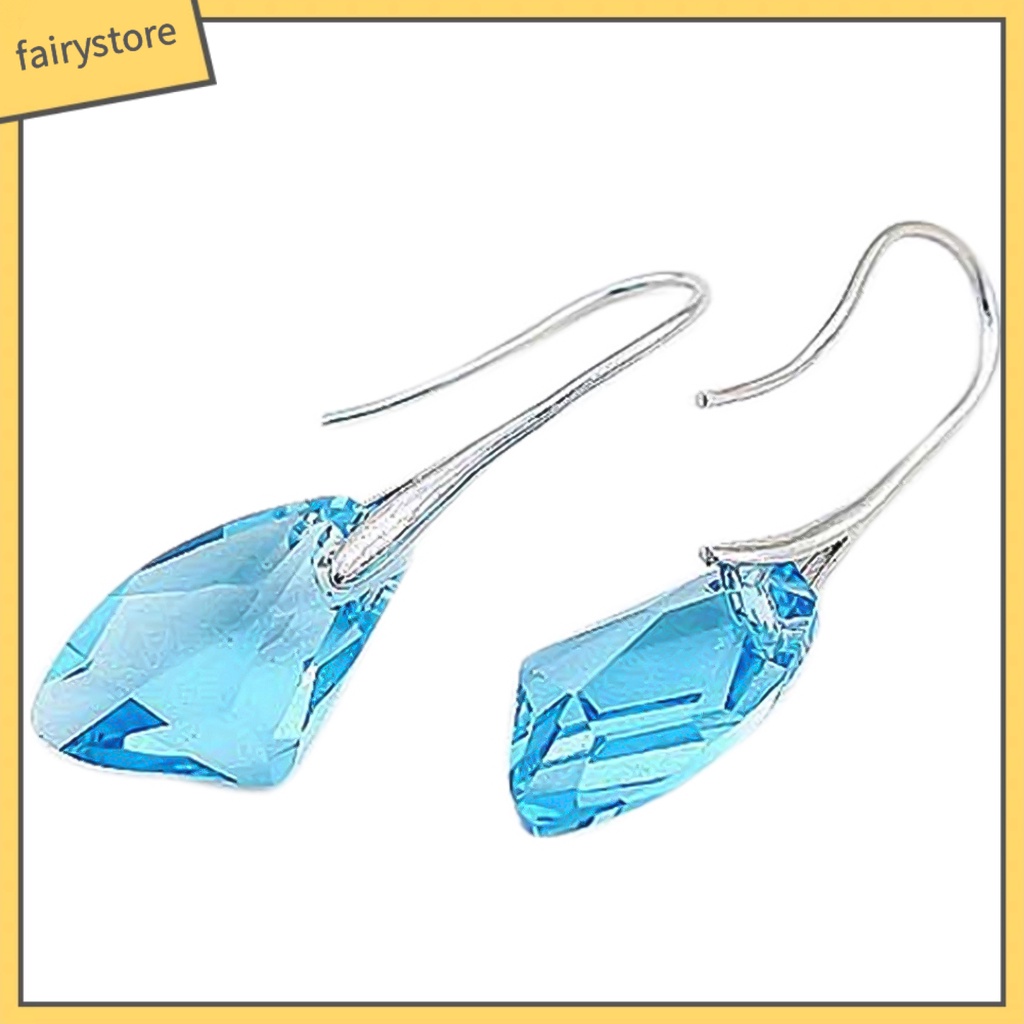 Bông Tai Đính Đá Thời Trang Dự Tiệc Cho Nữ