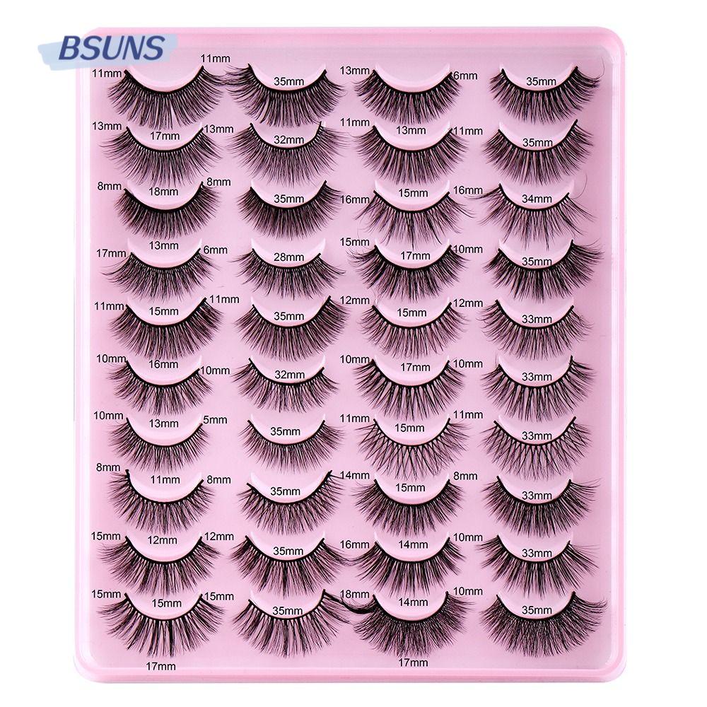 Lông Mi Giả 3D Dài Và Dày BSUNS