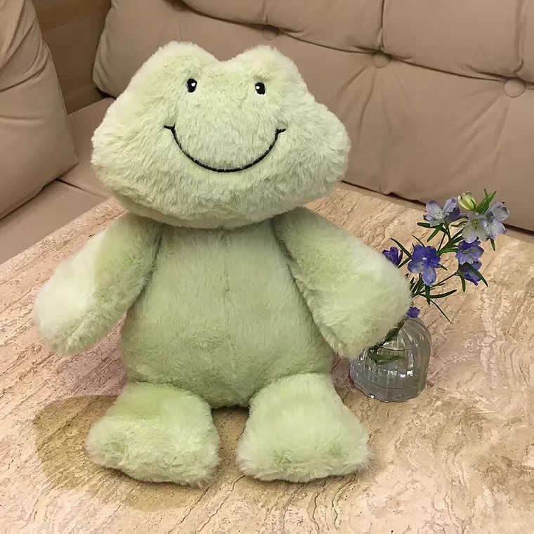 Thú Nhồi Bông Hình Ếch Hoạt Hình Xinh Xắn AIXINI