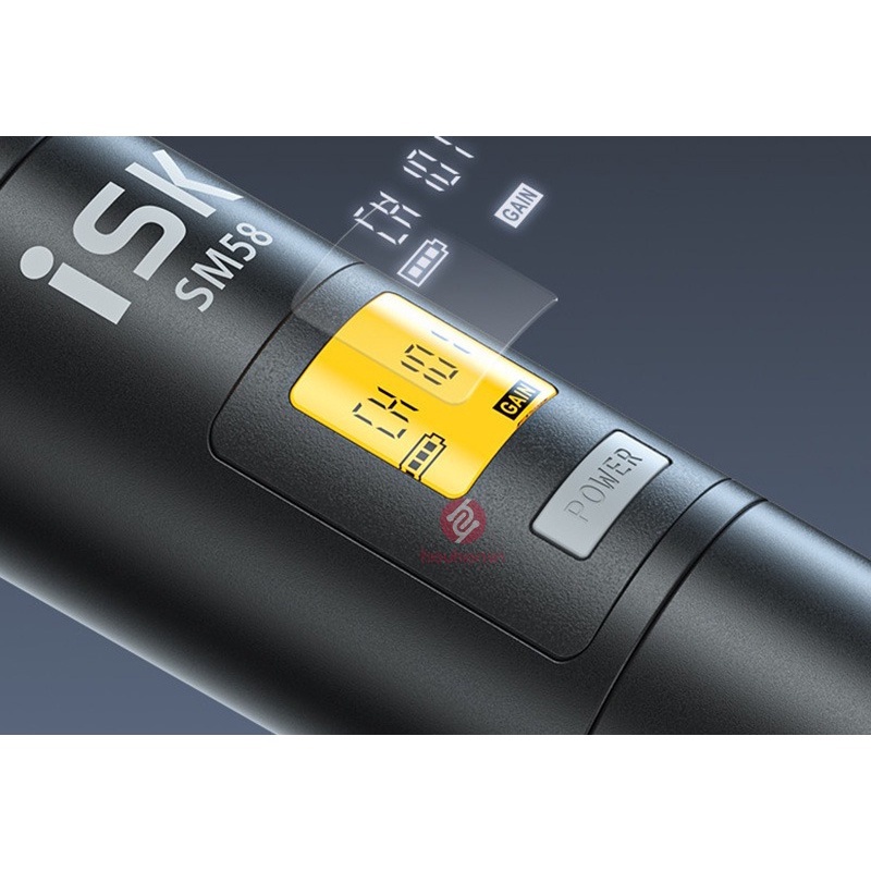 Micro Thu Âm Mic Livestream ISK SM58 Loại Cầm Tay - Mic Không Dây BLX24CN/SM58 Dùng Cho Sound Card, Âm li, Baongoc audio
