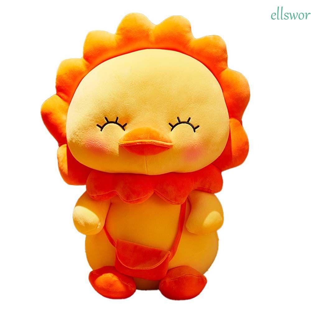 Đồ chơi nhồi bông Hình Vịt / Hoa Hướng Dương Mềm Mại Dễ Thương Cho Bé