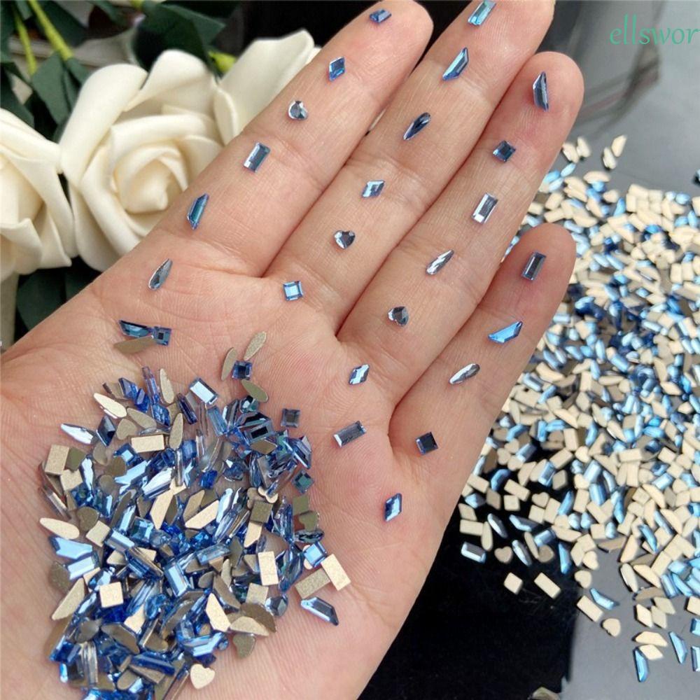 Set 50 Hạt Nhựa 3D Tự Trang Trí Móng Tay Xinh XắnPhụ Kiện Trang Trí Móng Tay Nghệ Thuật