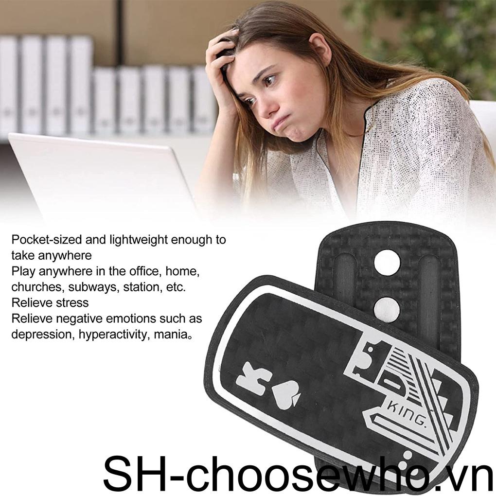 [Choo] Con Quay Đồ Chơi Fidget Spinner BằNg Kim LoạI Carbon GiảM Stress Cho Nhà Ở / Văn PhòNg