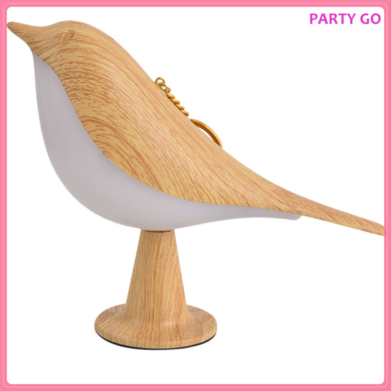 Đèn Ngủ Không Dây Bằng Gỗ Abs 21.5X15X6CM Có Thể Điều Chỉnh Độ Sáng