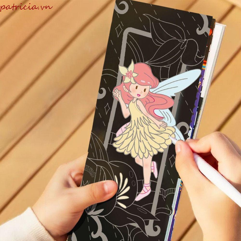 Bộ 20 Thẻ Đánh Dấu Trang Sách Vẽ Tranh DIY Cho Bé Mẫu Giáo