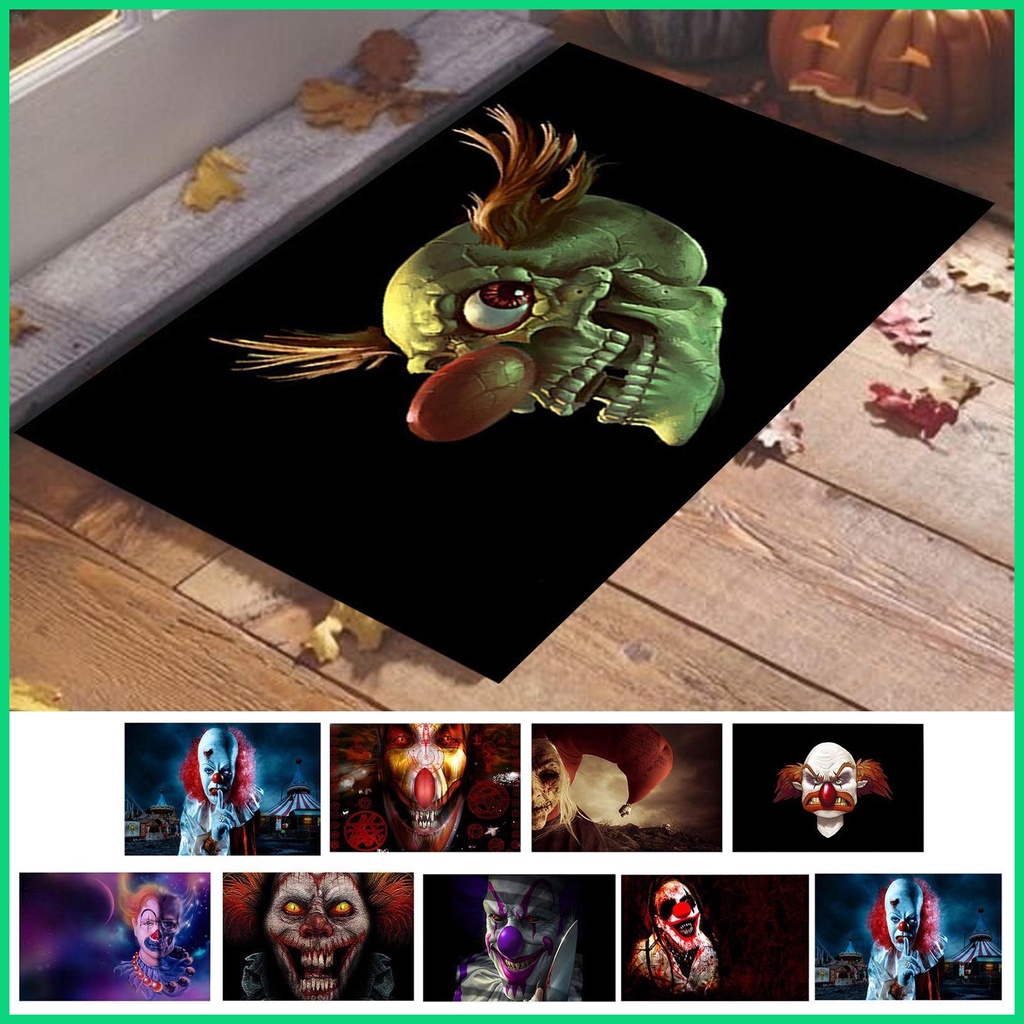 Thảm Trải Sàn Họa Tiết Kinh Dị Chống Trượt Cho Phòng Khách / Văn Phòng