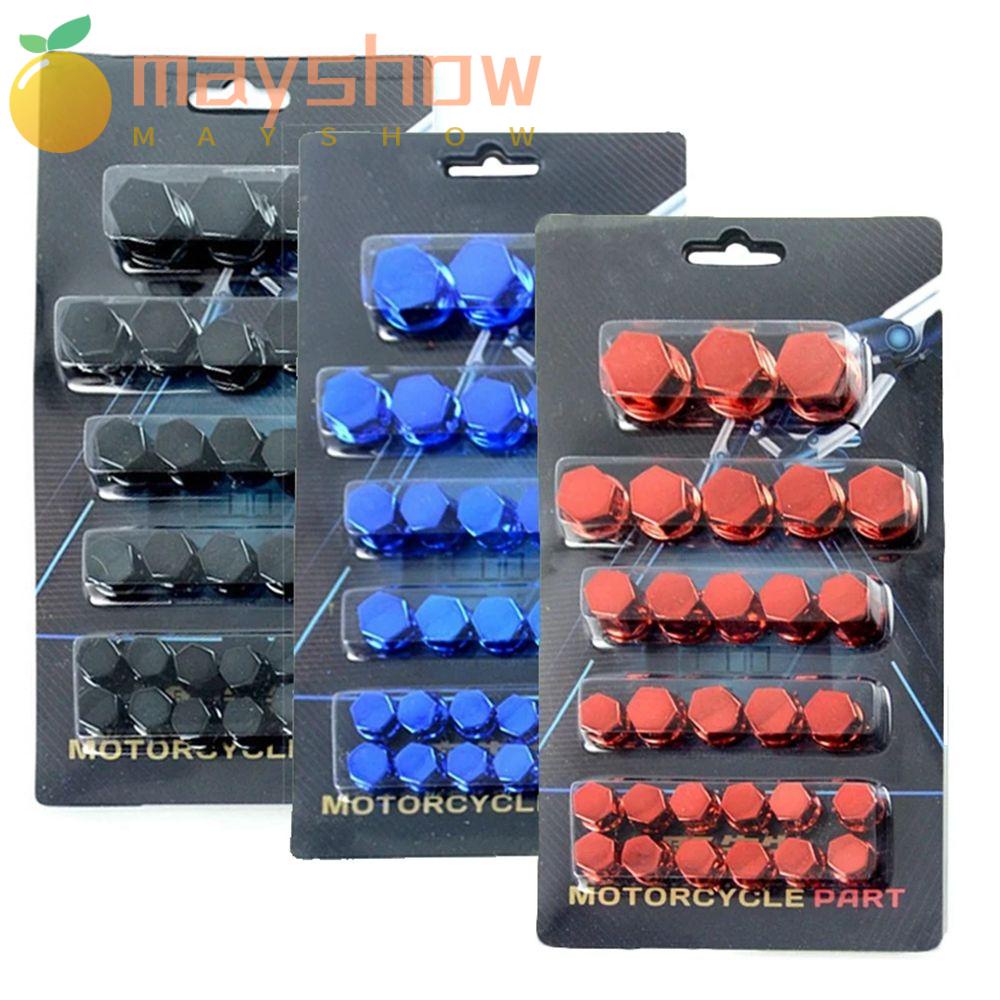 Set 30 Đai Ốc 8 Màu Chuyên Dụng Trang Trí Xe Scooter Điện / Xe Hơi