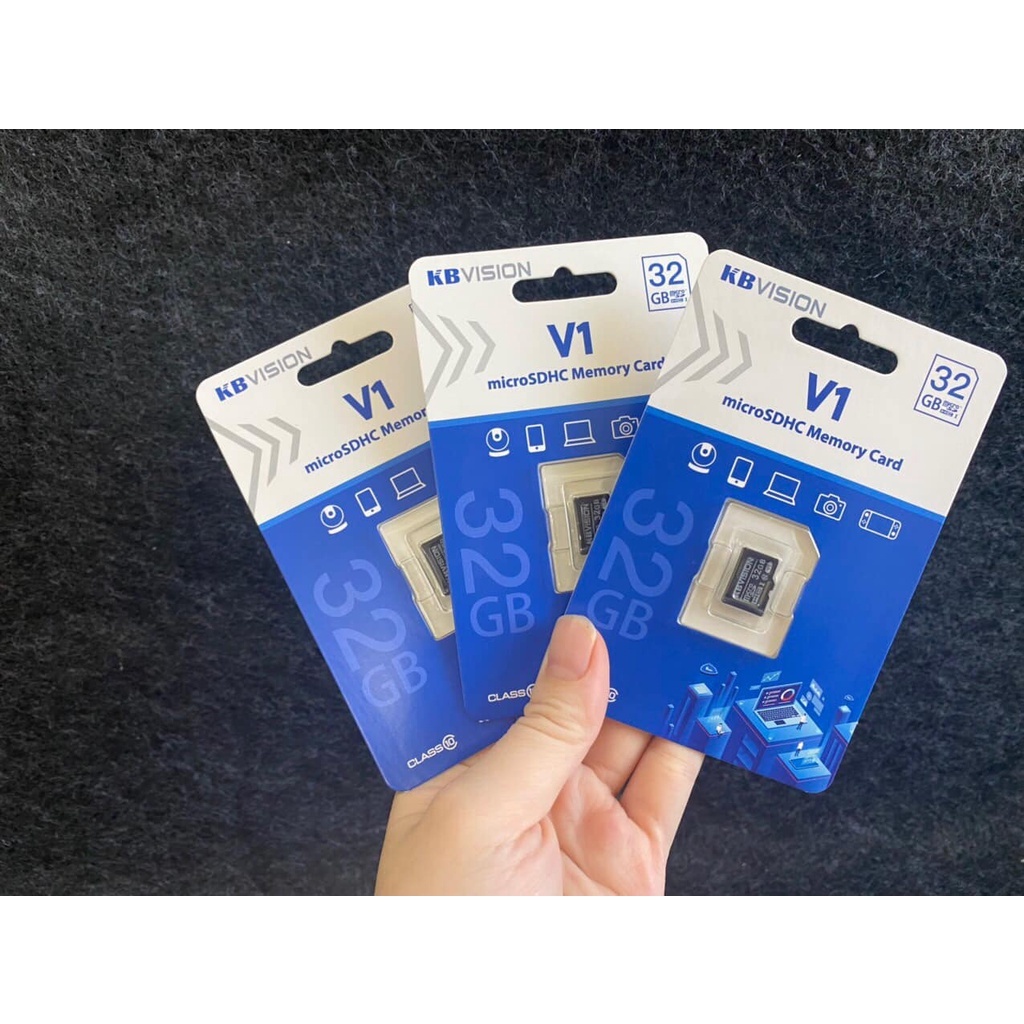 Thẻ nhớ 64GB/32GB Kbvision chuyên dụng cho camera ip wifi, KBONE, IMOU, EZVIZ... -Cam Kết Hàng Chính Hãng